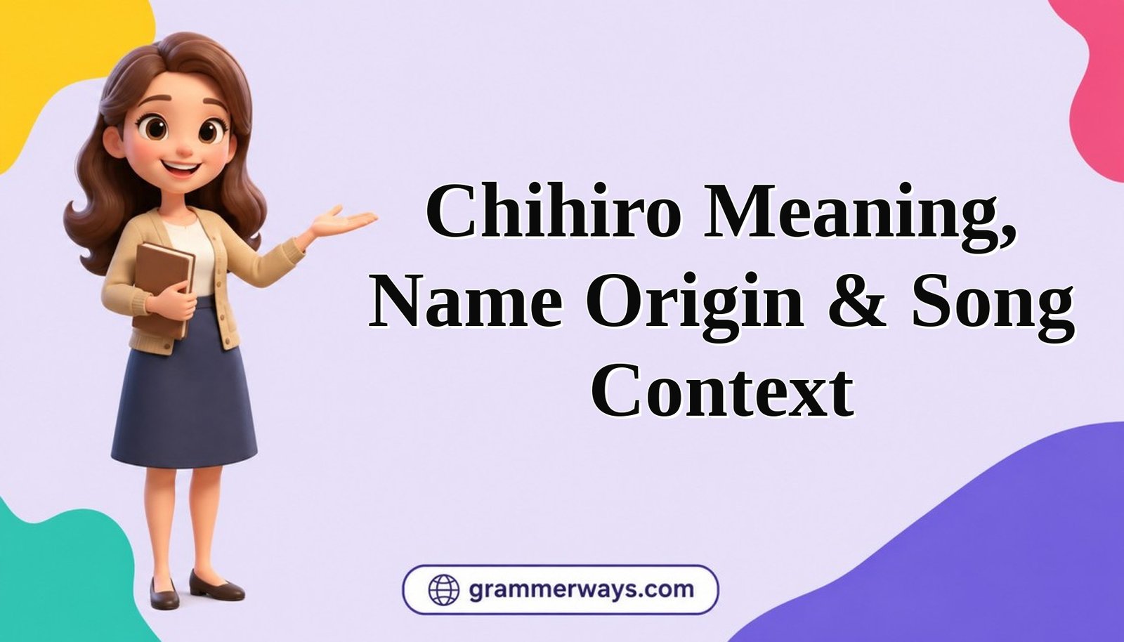 chihiro meaning name origin song context
